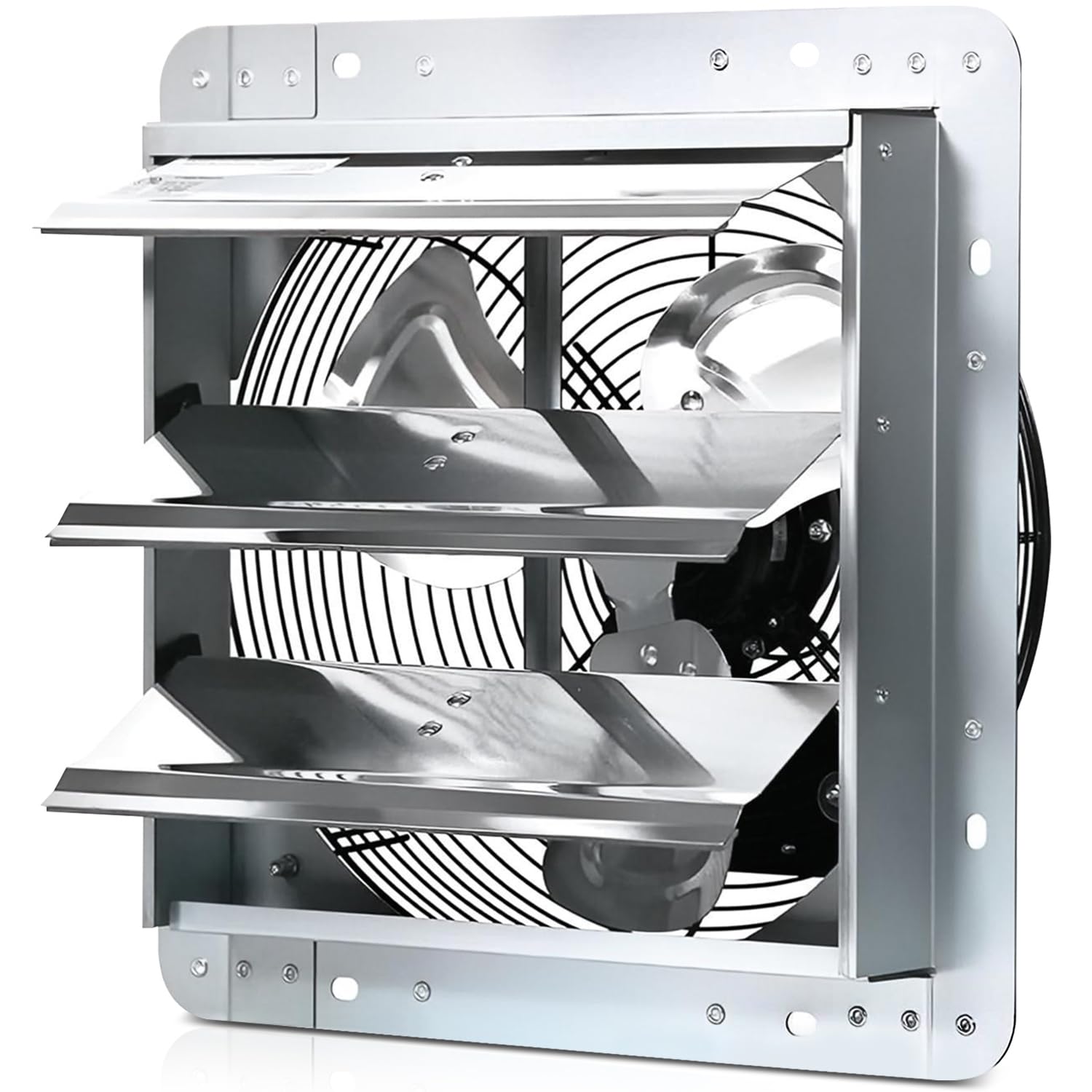 Amazon.com: KEN BROWN 12 Inch Shutter Exhaust Fan, Aluminum Wall